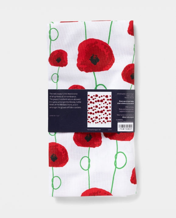 Poppy Tea Towel