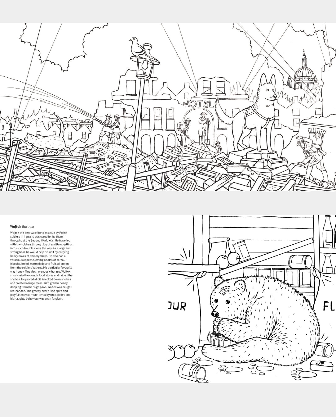 WW2 Colouring Book