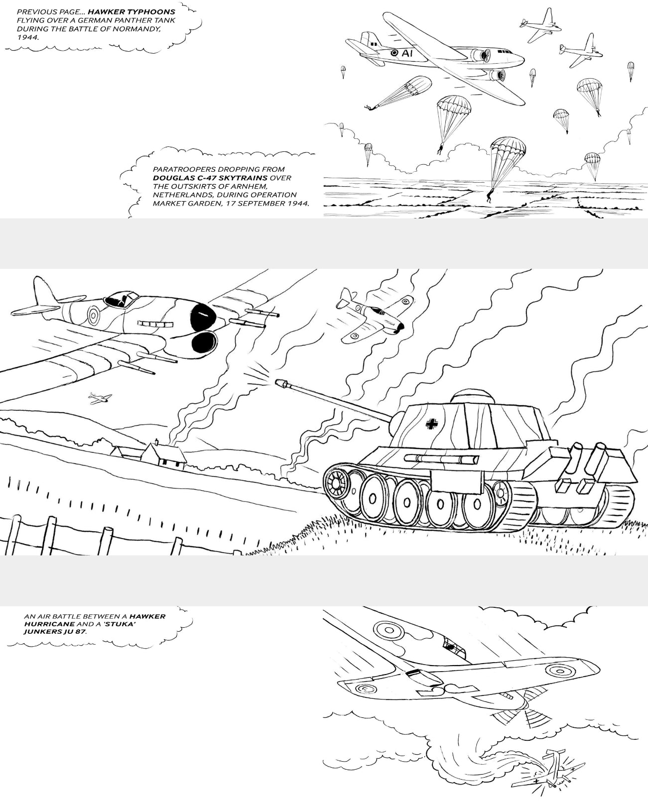 WW2 Colouring Book