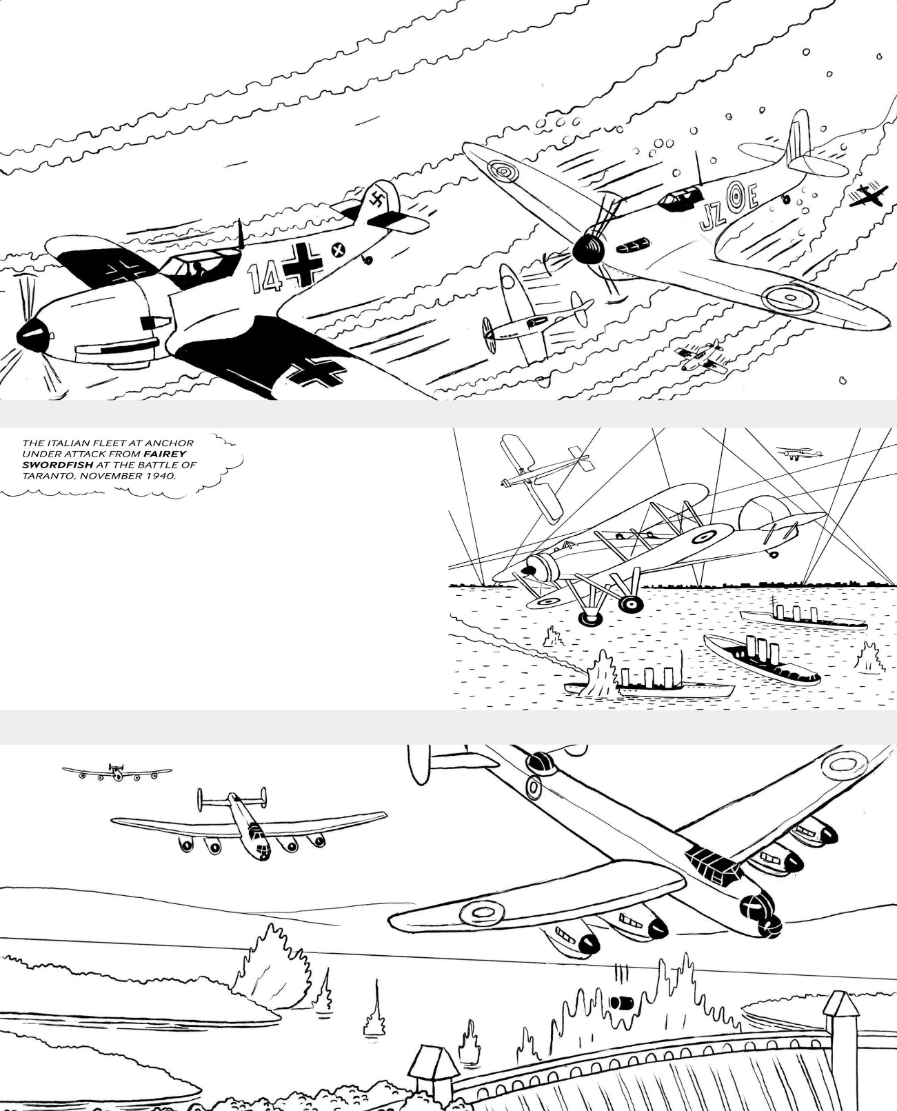 WW2 Colouring Book