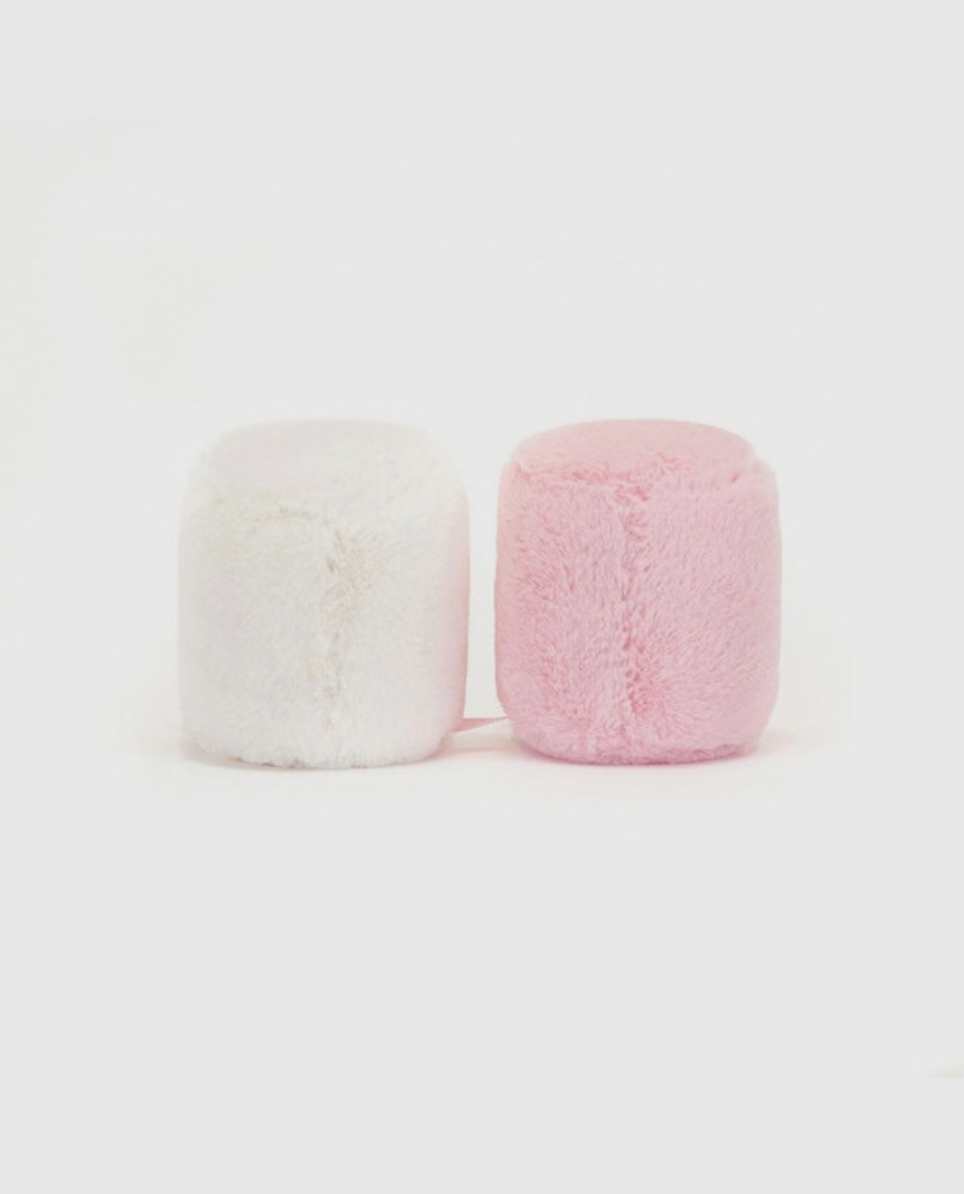 Jellycat Pink and White Marshmallows