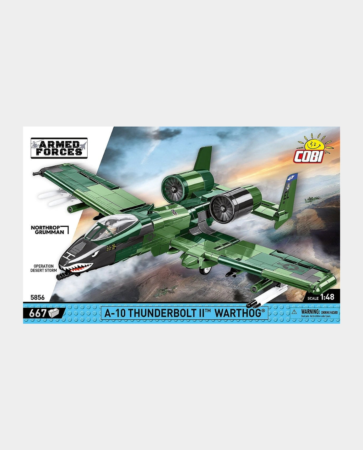 COBI Thunderbolt A10 Brick Set