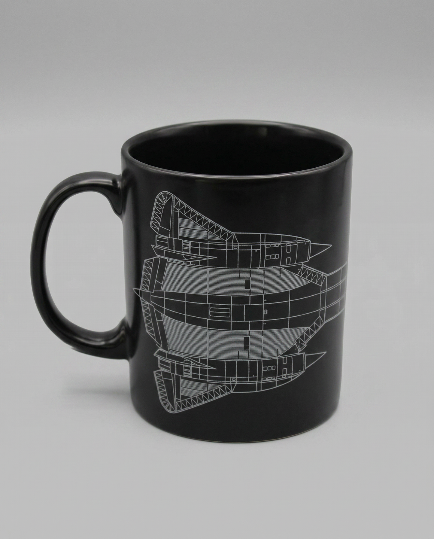 Blackbird Blueprint Ceramic Mug