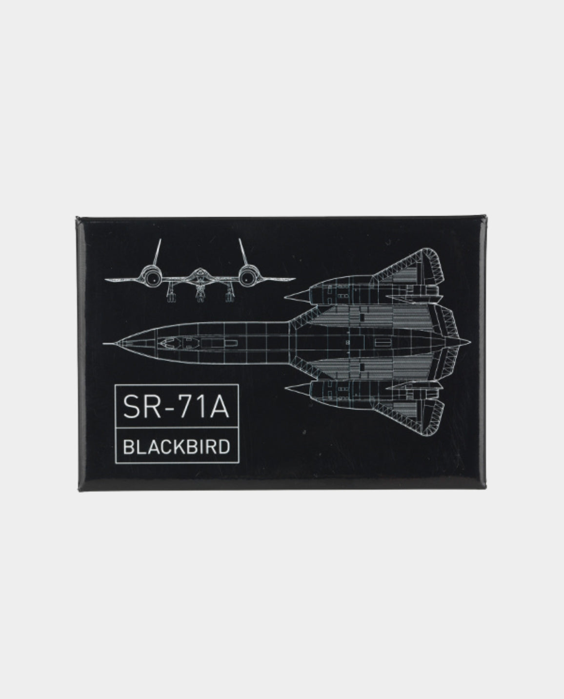 Blackbird Blueprint Magnet