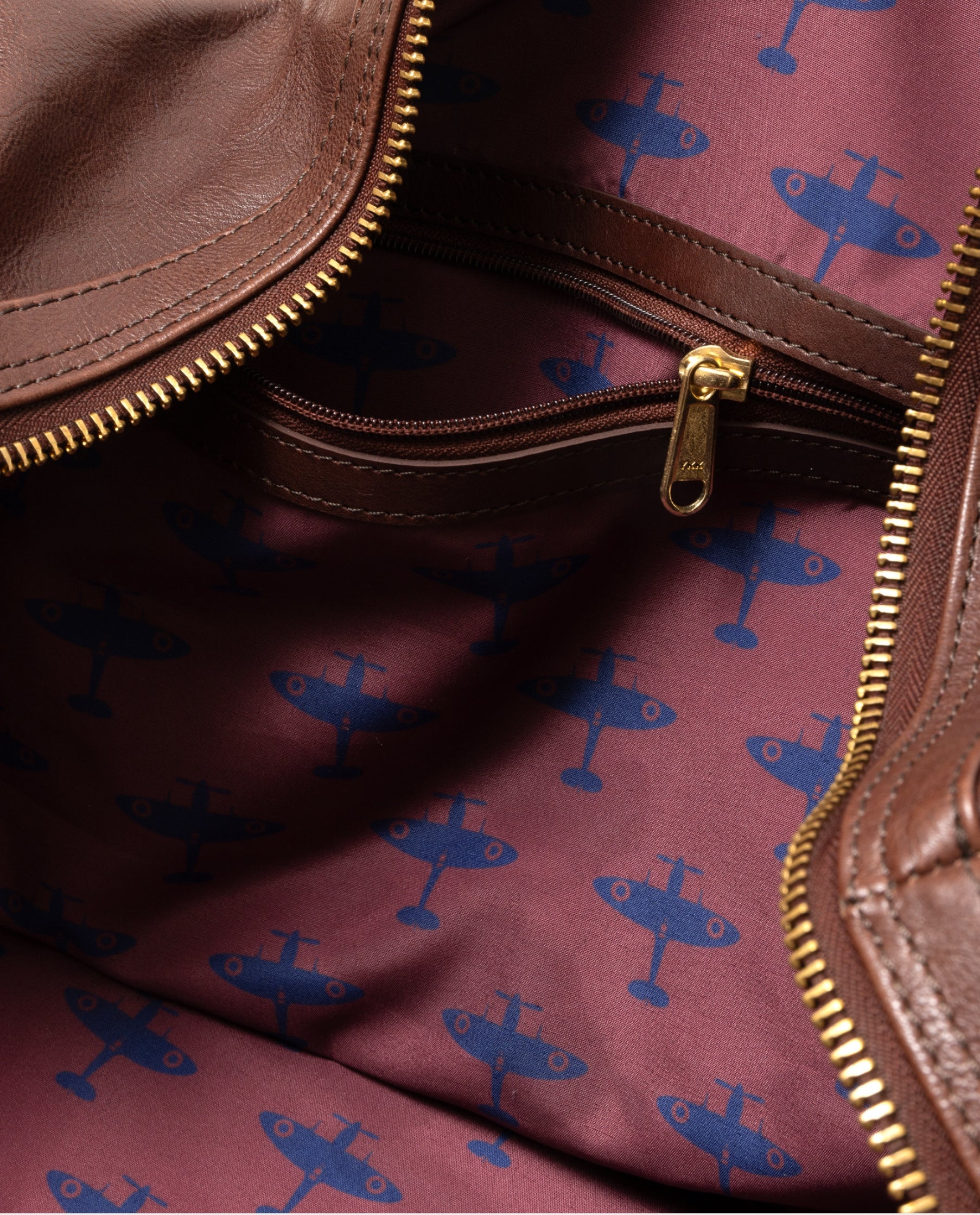 mens leather holdall