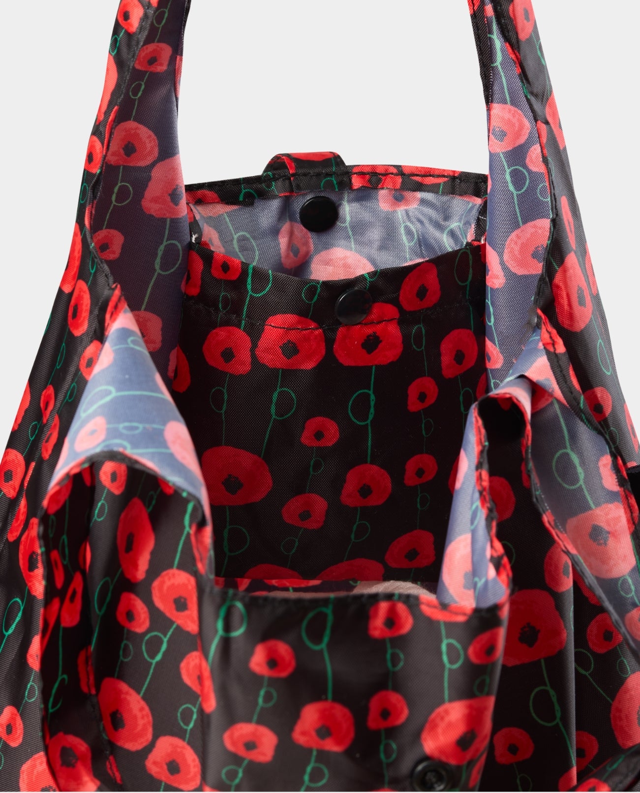 Poppy Pack-Away Shopper