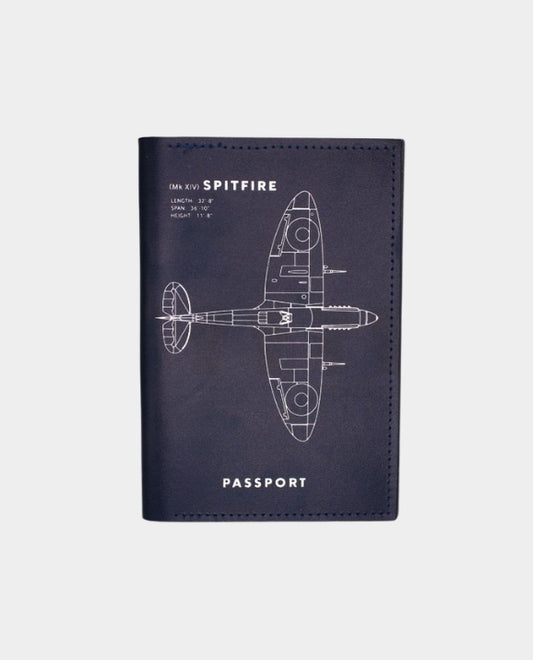Spitfire Recycled Leather Passport Cover