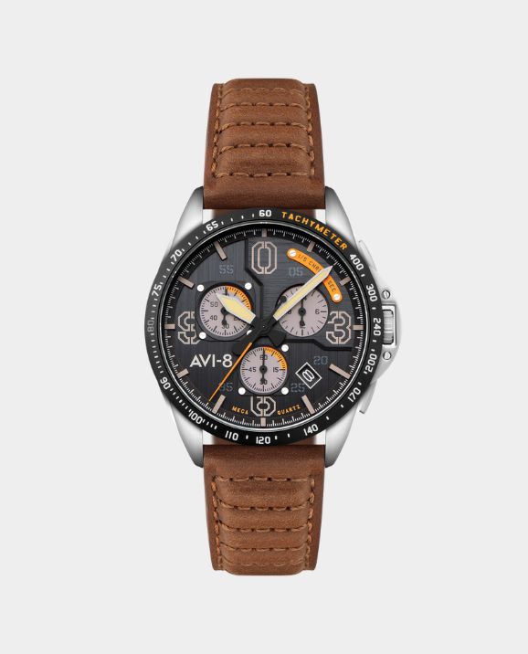 AVI-8 IWM P-51 Mustang Chronograph Watch
