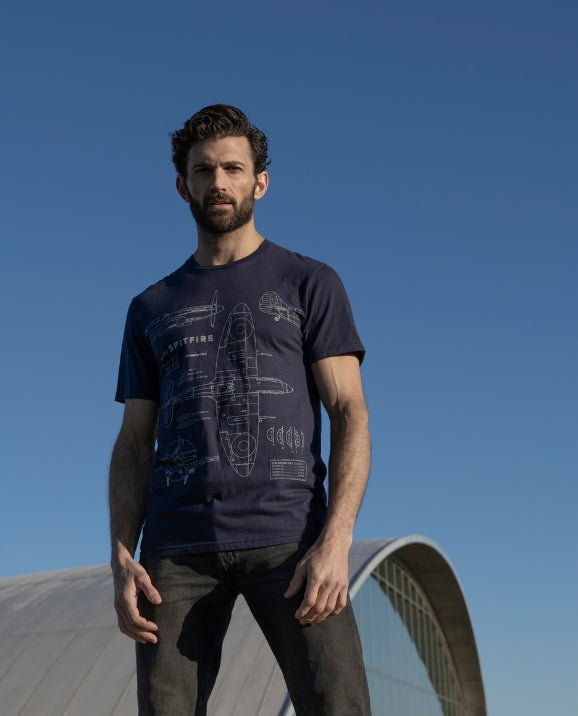 Spitfire Blueprint T-Shirt