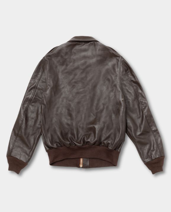 Leather Bomber Jacket