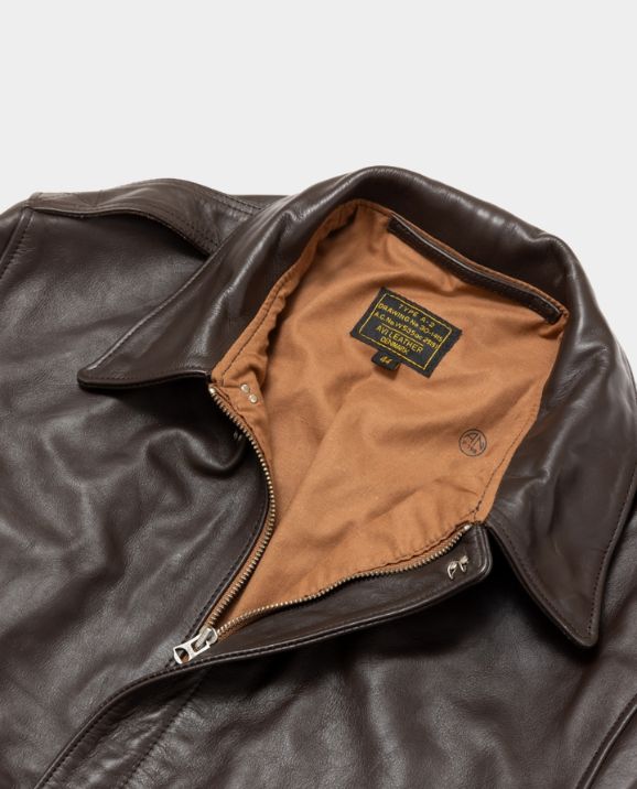 Leather Bomber Jacket