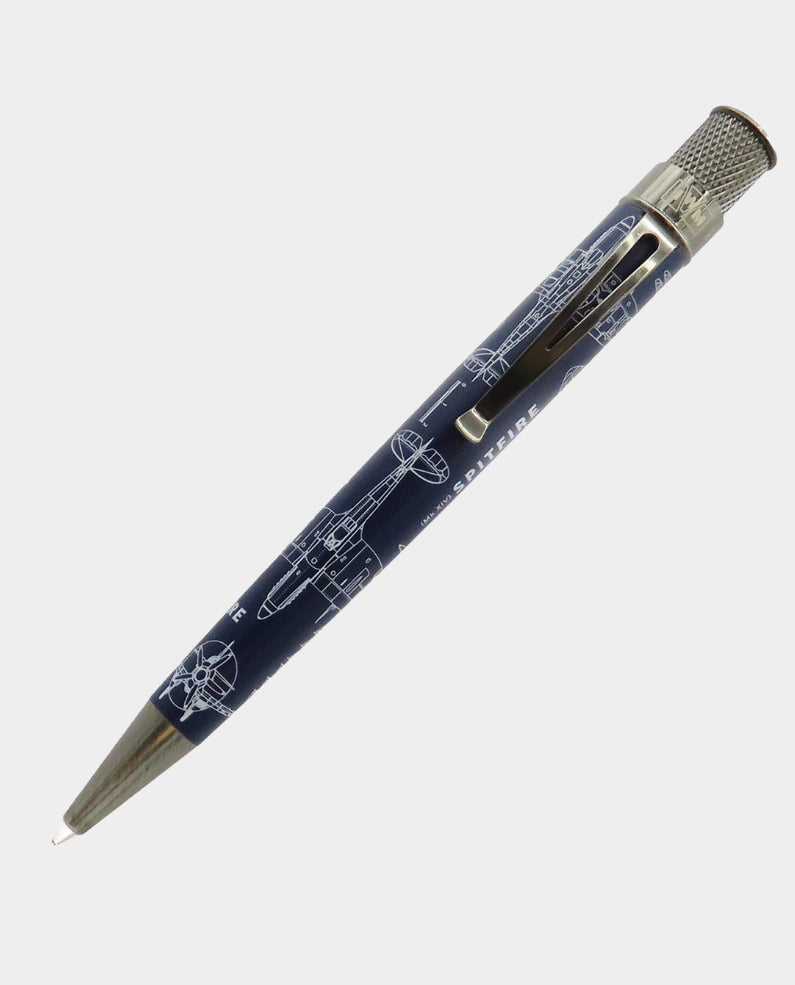 Retro 51 Spitfire Blueprint Rollerball Pen