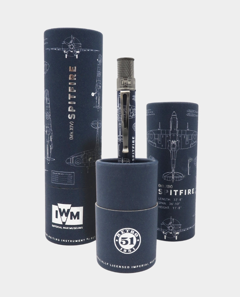 Retro 51 Spitfire Blueprint Rollerball Pen