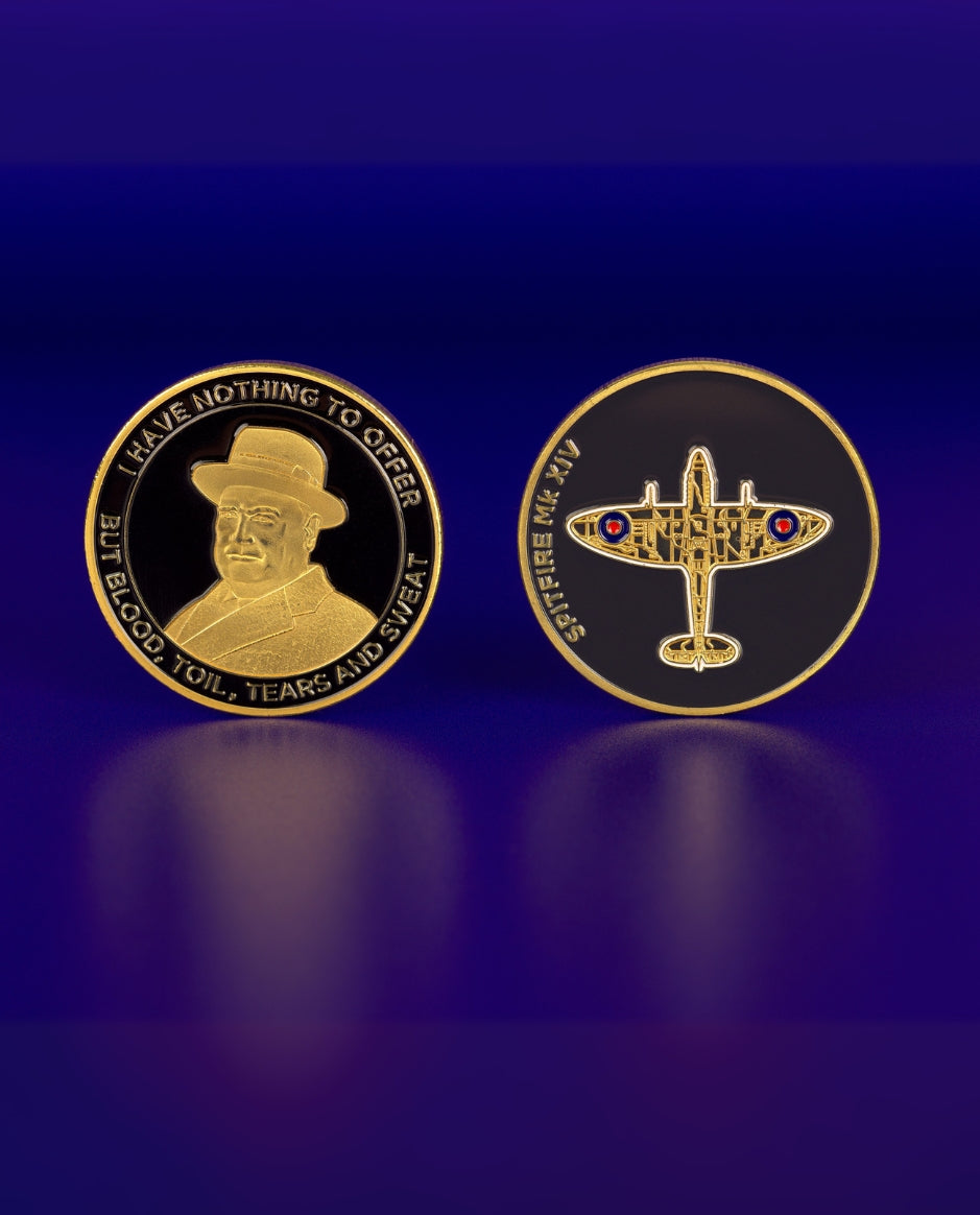 Churchill and Spitfire Coin Bundle