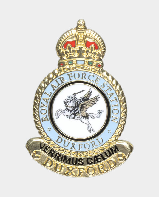 Duxford Crest Pin Badge