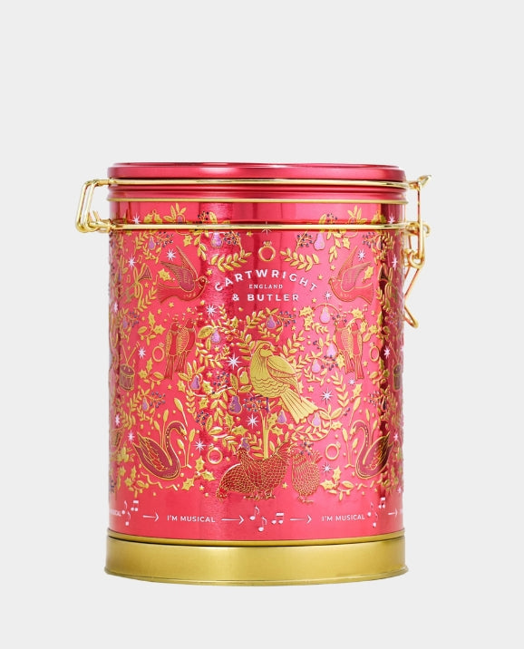 Christmas Musical Tin Biscuit Selection