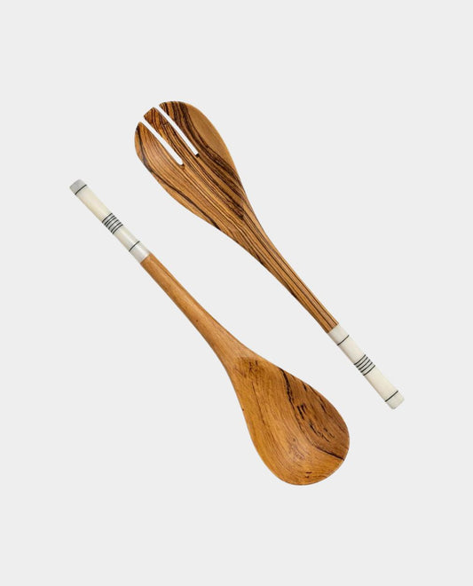 Bone Handled Salad Servers