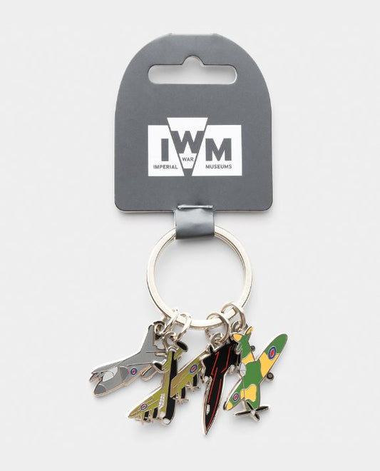 Aircraft Multi Charm Keyring