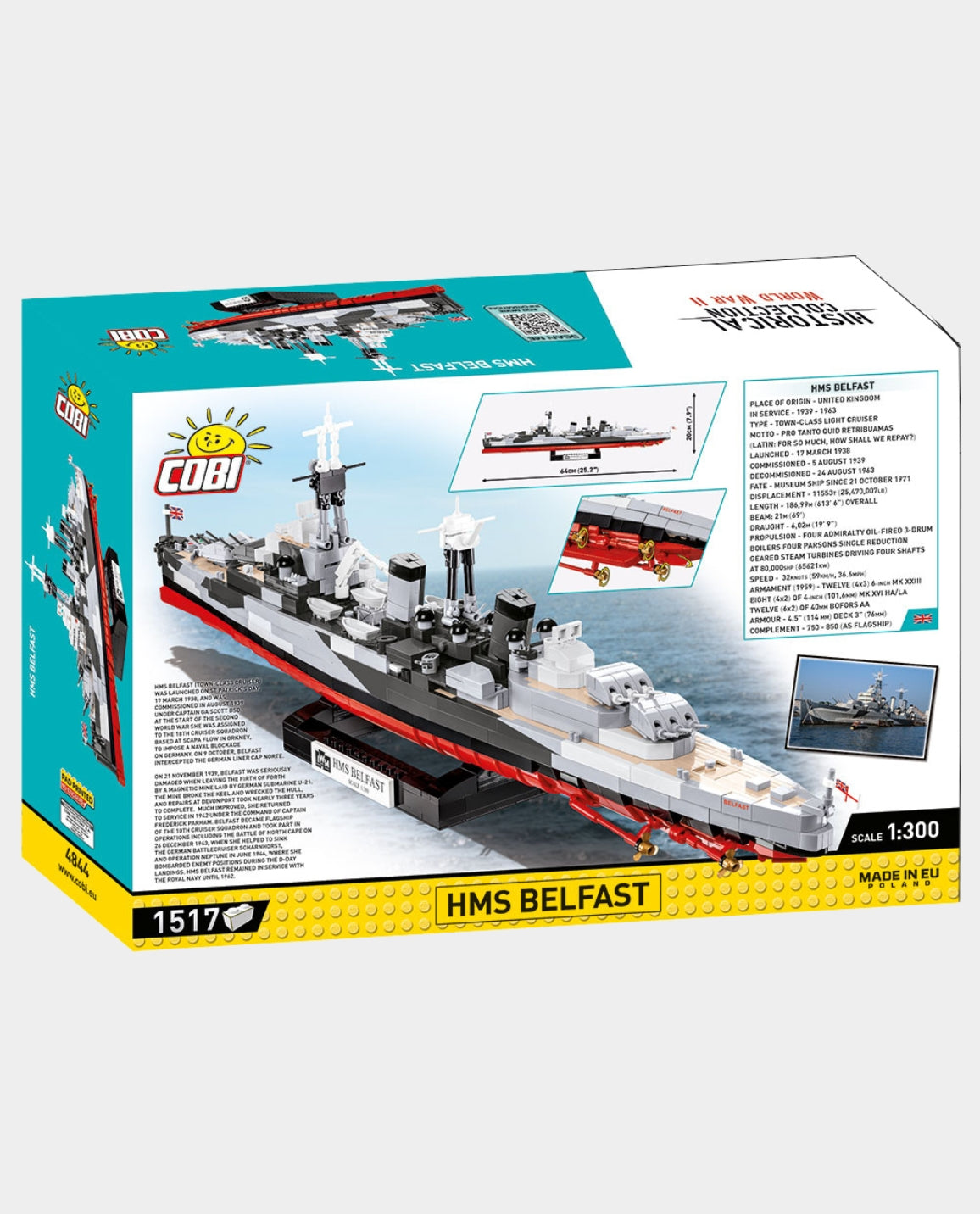 COBI HMS Belfast Brick Set