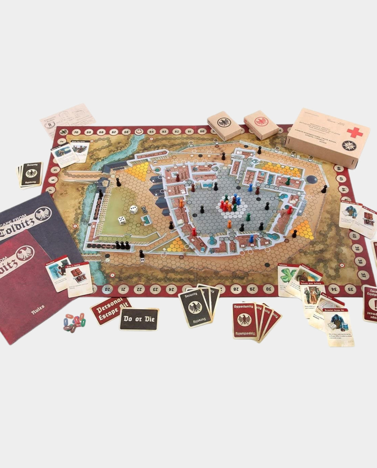 Escape from Colditz Board Game