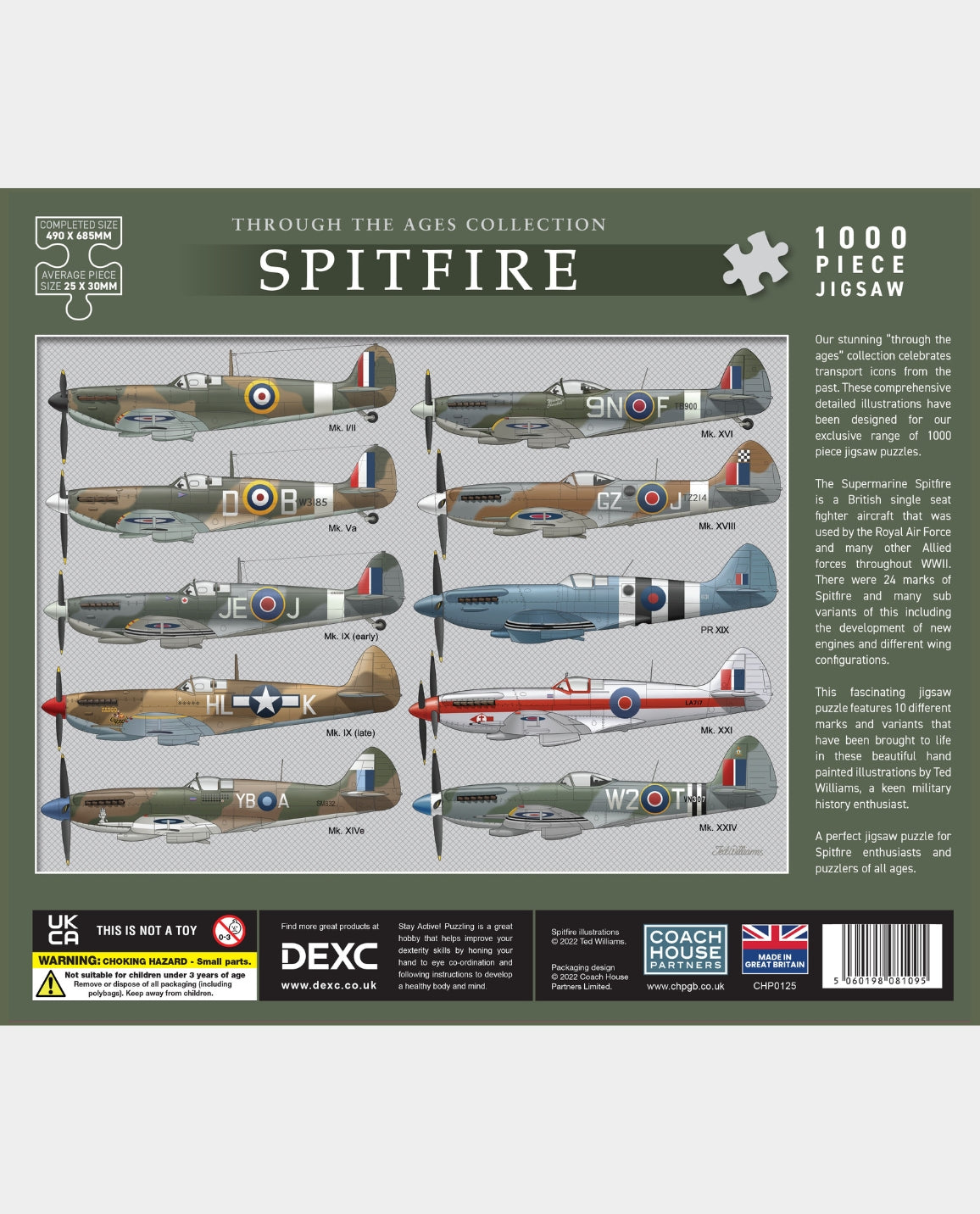 Spitfire Jigsaw 1000pc
