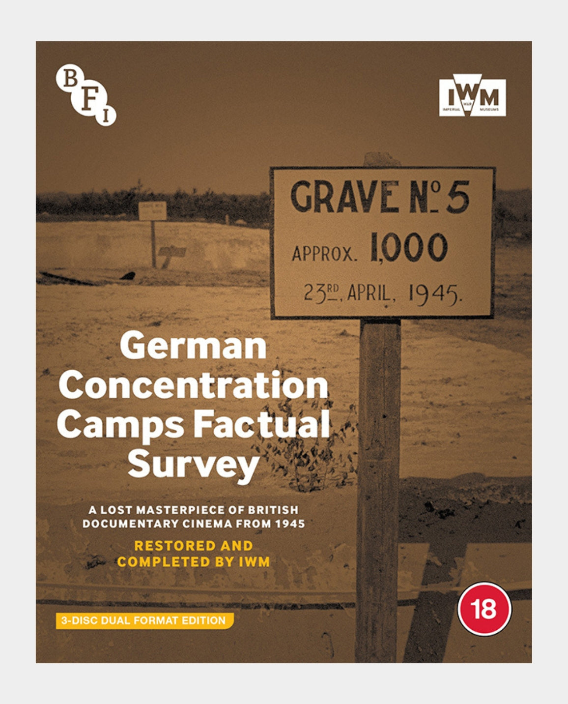 German Concentration Camps Factual Survey (DVD and Blu-ray)