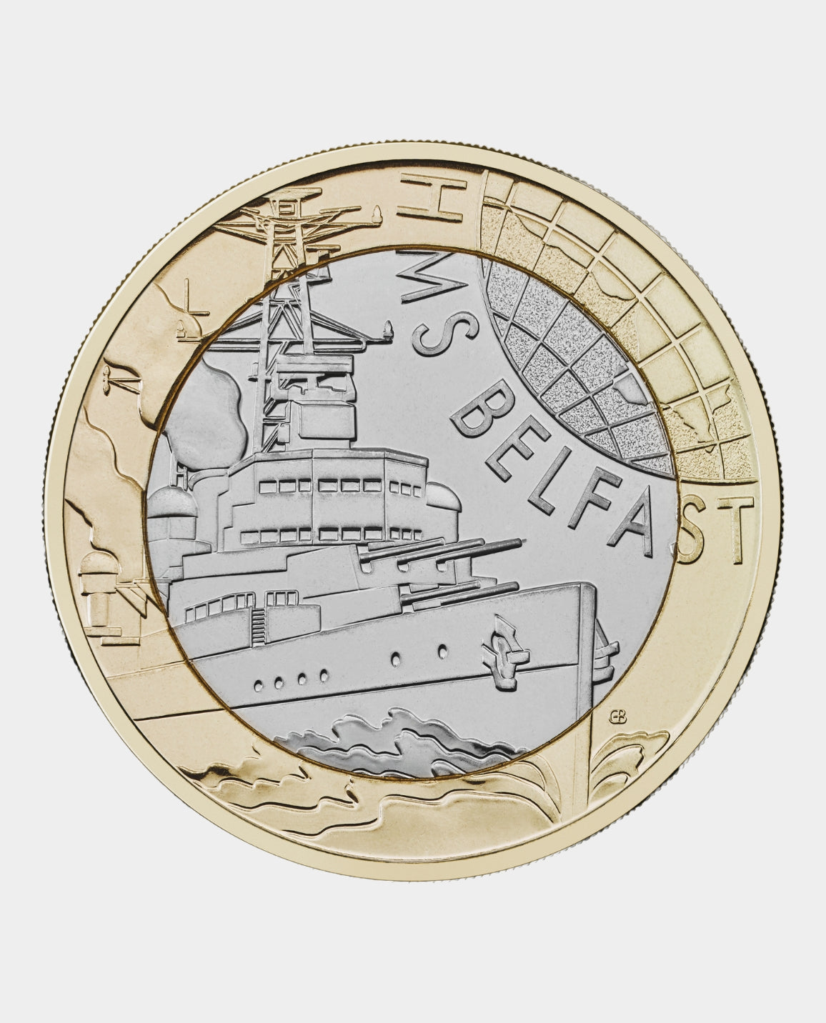 hms belfast 2 coin