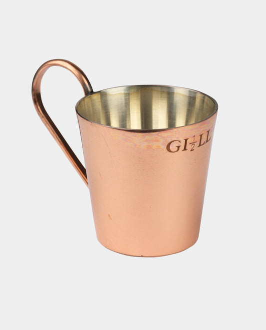 Brass Rum Cup Half Gill