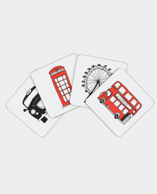 Victoria Eggs Coasters Set Of 4