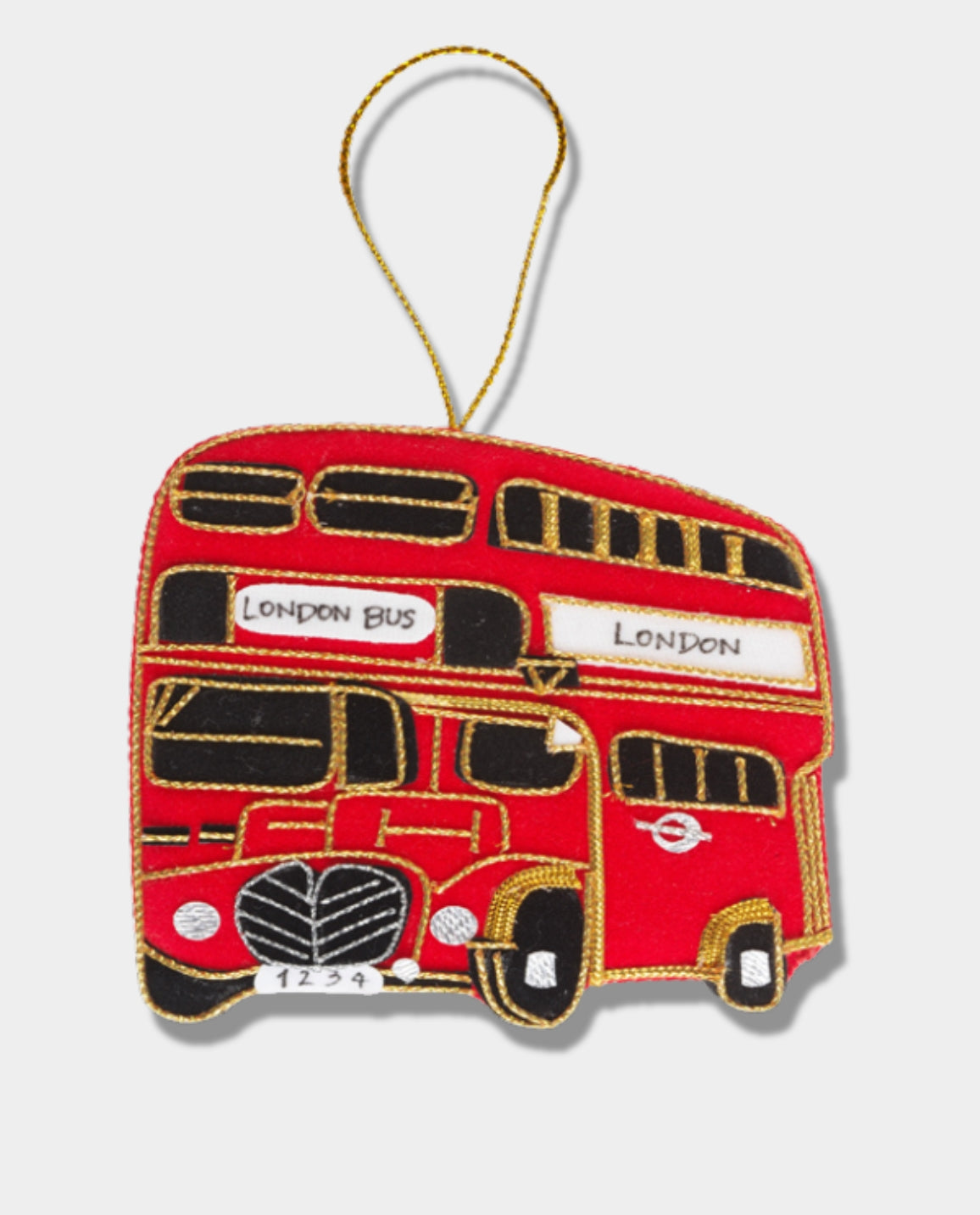 Felt Bus Decoration
