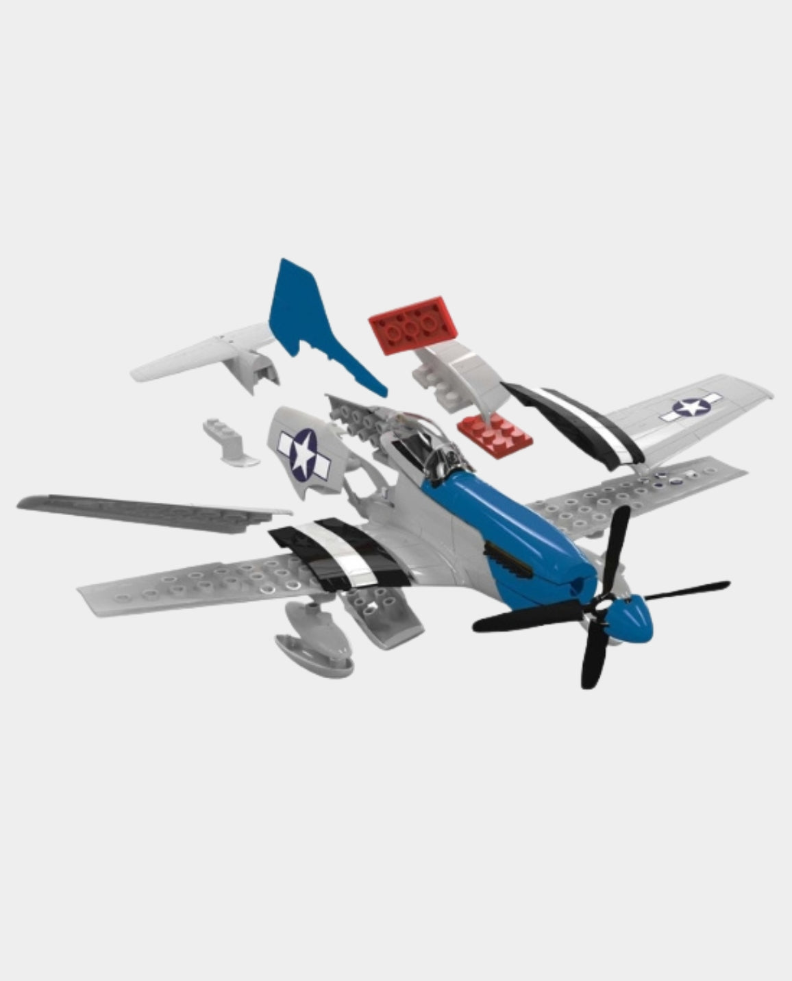 Quickbuild D-Day P-51D Mustang