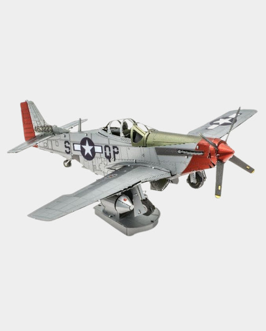 P-51 Mustang Full Colour Metal Earth Kit