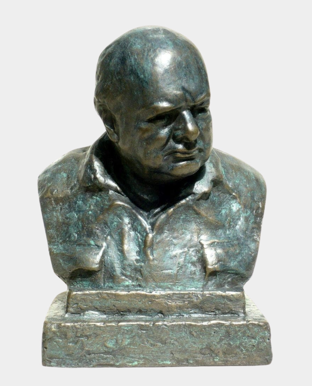 Nemon Siren Suit Bronze Churchill Bust