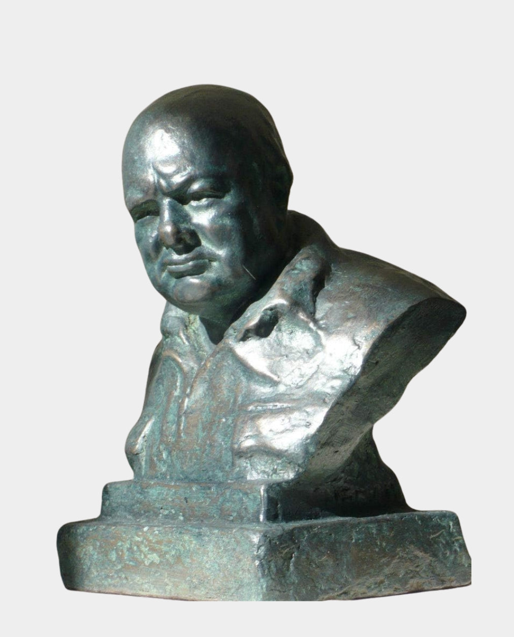 Nemon Siren Suit Bronze Churchill Bust