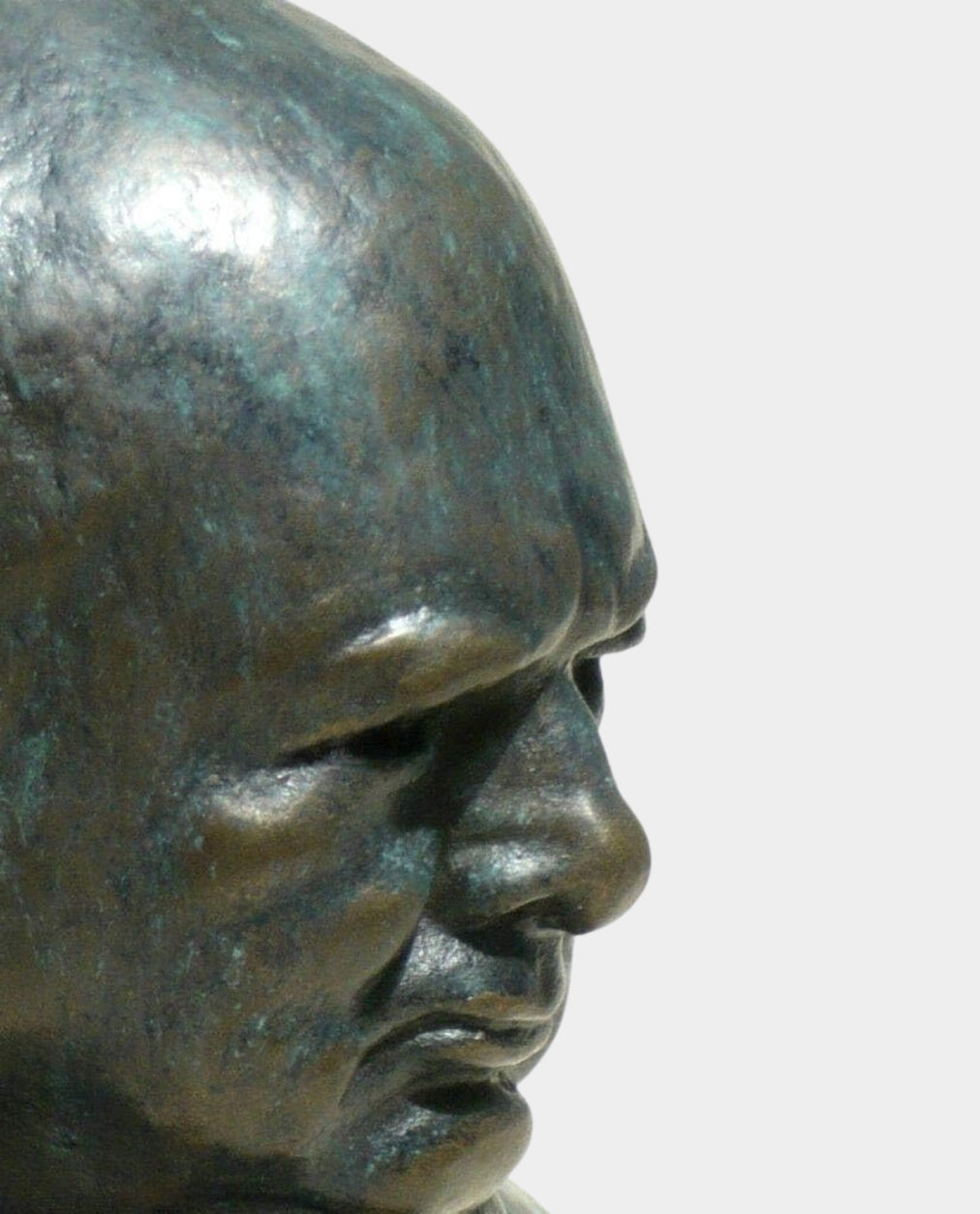 Nemon Siren Suit Bronze Churchill Bust