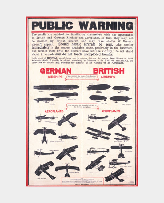 Public Warning Print