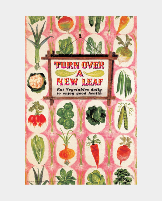 Turn Over A New Leaf Print