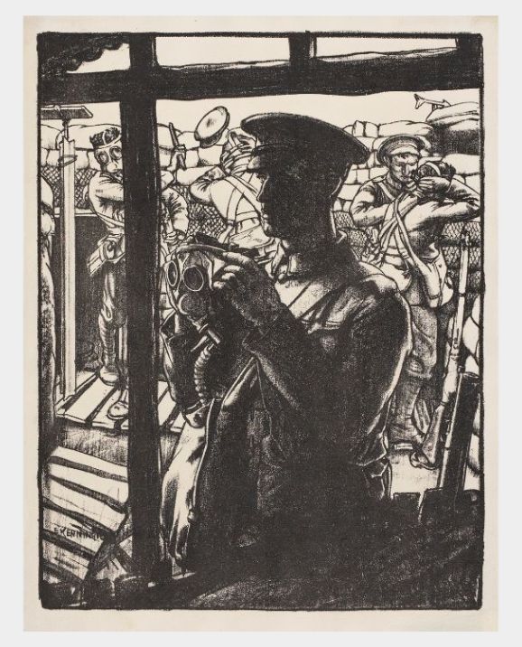 Kennington Making Soldiers The Gas Mask