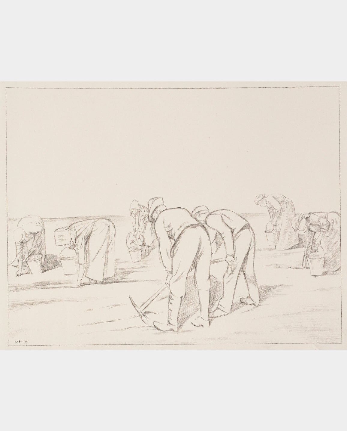 Rothenstein Work on the Land Potato Planting