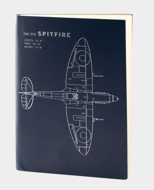 Spitfire Recycled Leather Notebook