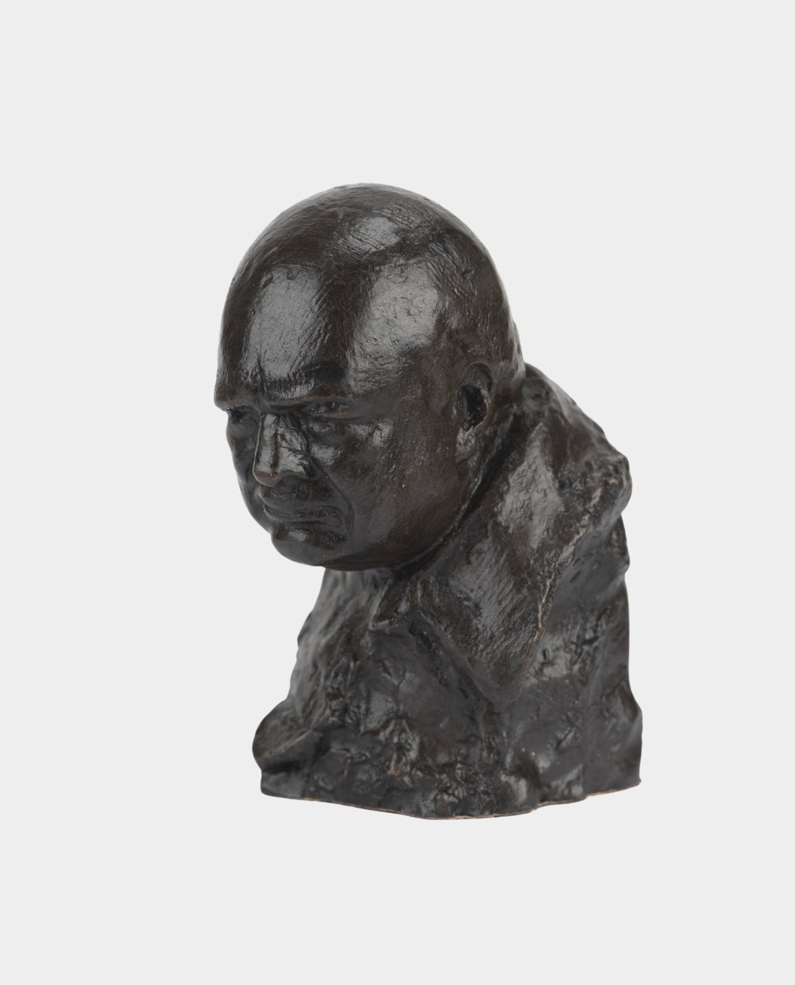 Nemon Small Bronze Churchill Bust