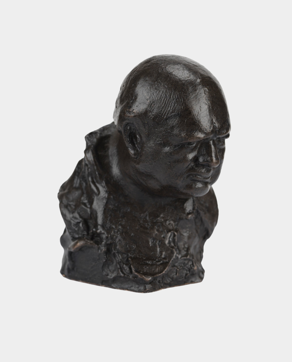 Nemon Small Bronze Churchill Bust