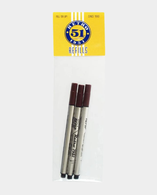 Retro 51 Spitfire Refill Rollerball 3 Pack
