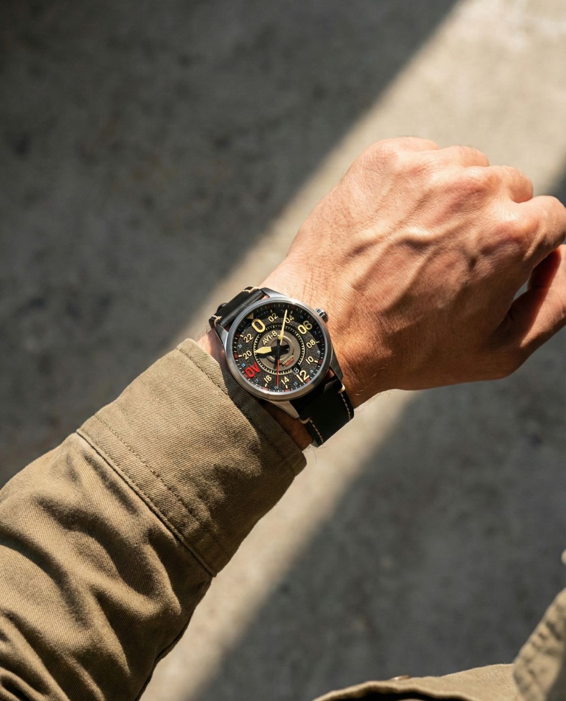 Limited Edition Avi-8 N3200 Spitfire Automatic Watch
