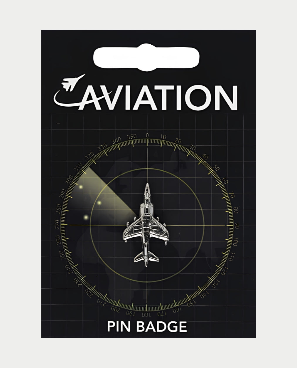 Harrier Pin Badge