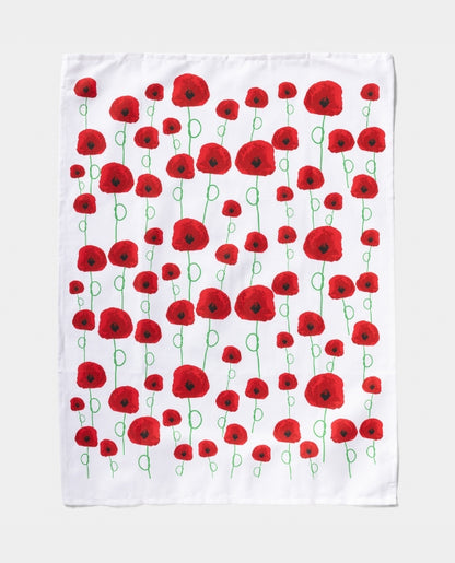 Poppy Tea Towel