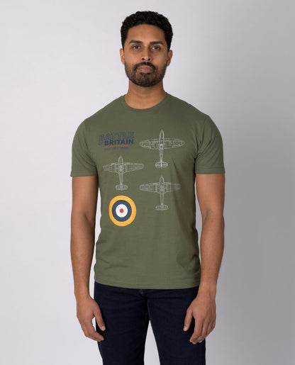 Battle of Britain Green T-Shirt