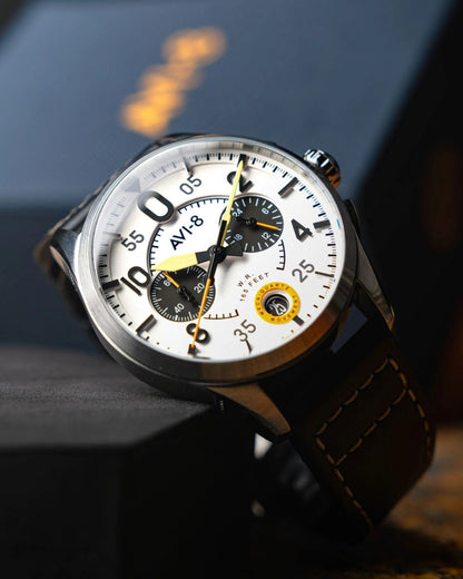 AVI-8 IWM Spitfire Lock Chronograph Watch