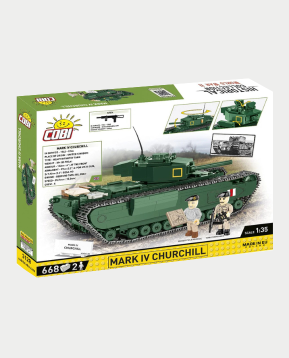 COBI Mark IV Churchill Brick Set