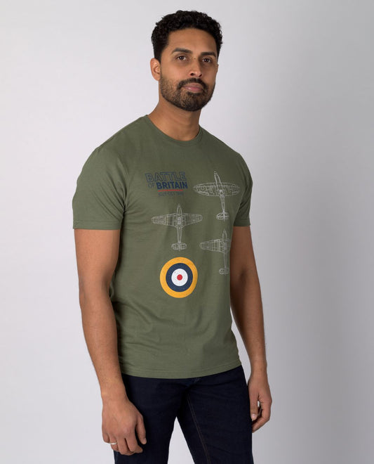 Battle of Britain Green T-Shirt